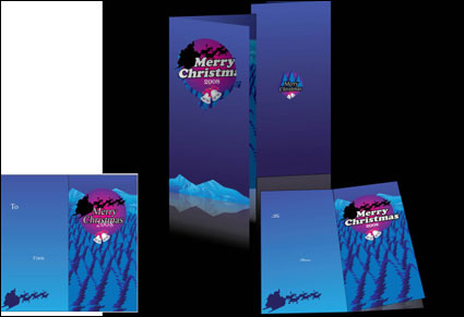 Felicitaciones de Navidad material Vector