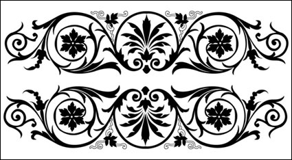 Europea de encaje estilo vectorial de-3