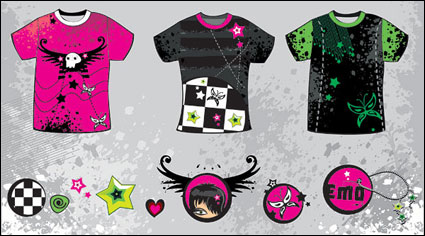 T-shirt de diseño vectorial de