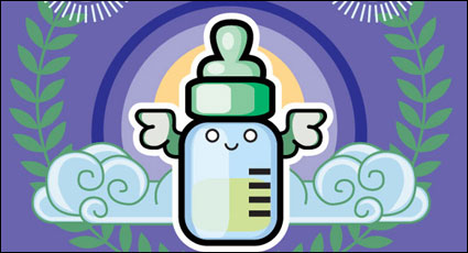 Botella Vector