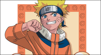 Personajes de Naruto material Vector  -1