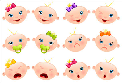 Cute beb imagen vectorial