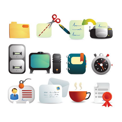 Vector icono de Office