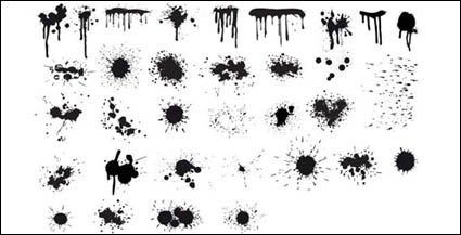 Inyeccin de tinta, manchas de tinta