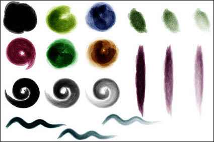 AI trazos de tinta Vector