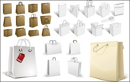 bolsa de la compra, bolsa de papel, bolsa de papel kraft