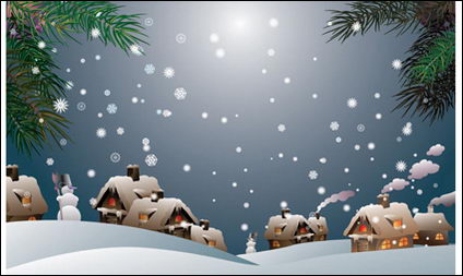 Snow material Vector -1