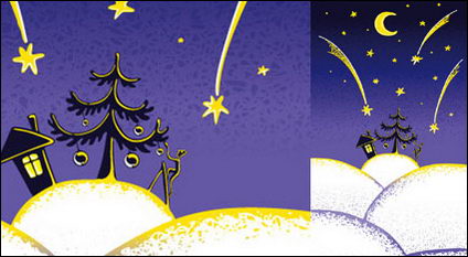 Lovely ilustracin vectorial de Navidad