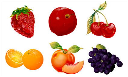 Ultra-fino de fruta Vector material de
