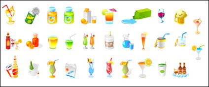 Jugo de naranja, jugo de piña, cocktail, leche, cerveza, vino tinto