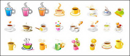 taza de caf caliente