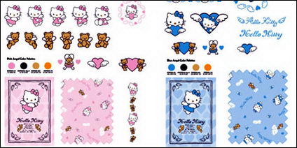 Hello Kitty Diario Vector 09