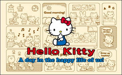 hello kitty oficial Vector 152