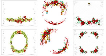 Corona de Navidad Vector