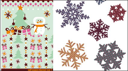Navidad material Vector