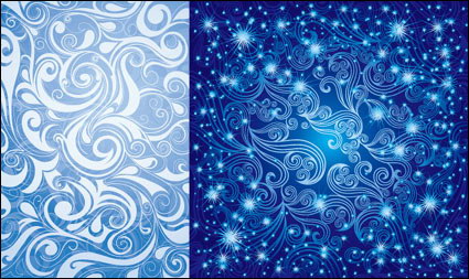 Pretty vector patrn azul