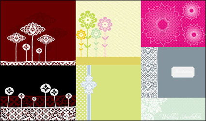 Lovely vector simple patrn
