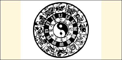Zodiac material Vector