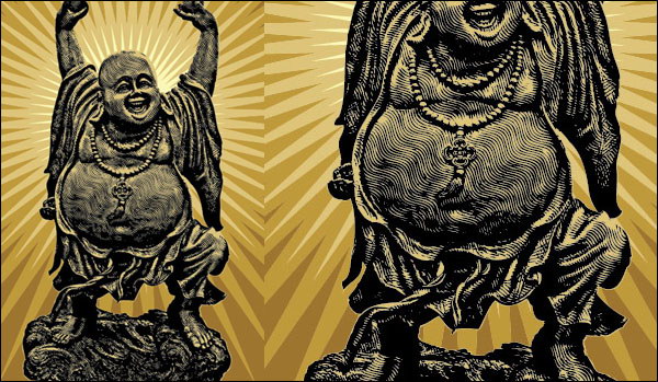Buda material Vector