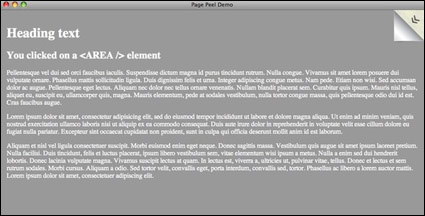 A doble pgina lacrimgenos efecto de ~ js efectos de