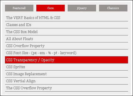 La ficha y el cdigo de prcticas basadas en jQuery