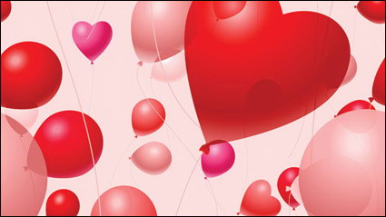 Da de San Valentn en globo