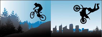 De bicicletas y motocicletas deportivas