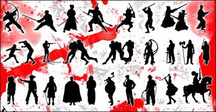 De artes marciales de vectores