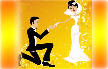 Boda vectorial material