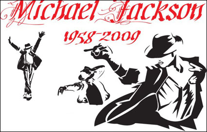 Michael Jackson vector de material clsico de accin
