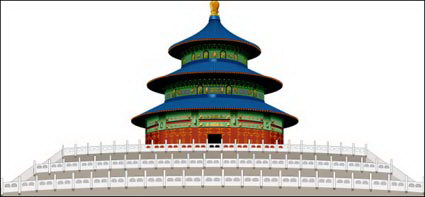 Templo del Cielo CDR Vector