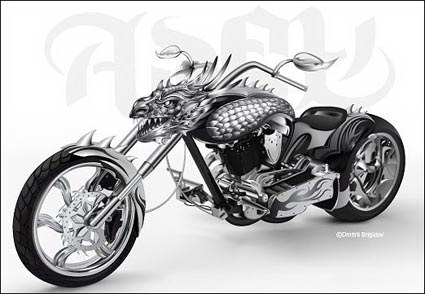 Materiales pesados de motor Dragon vectoriales