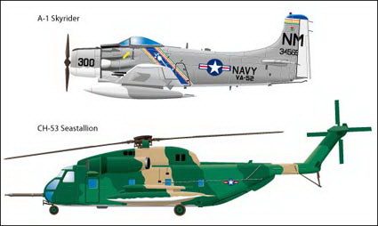Material militar de aviones de vectores